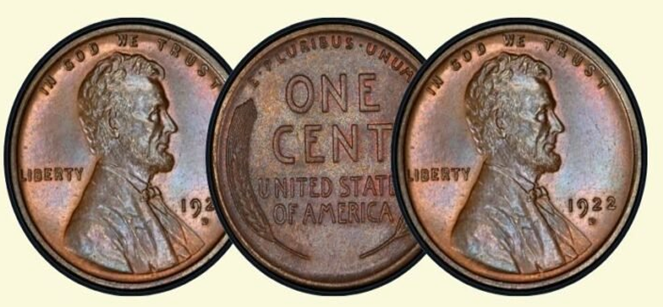 3 Rare 1922 Plain Pennies Worth Over $50,000 Each – Could You Own One? 1 3 Rare 1922 Plain Pennies, The 1922 Plain Penny